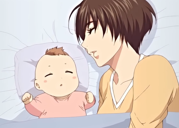 【エロアニメ】禁断Sexエロすぎるでか胸おぱ乳なヨメの熟お母さんのカラダつきに股間が反応とめられず…++